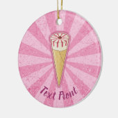 Suikerkloon-ijskap Keramisch Ornament (Links)