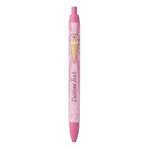 Suikerkloon-ijskap Rode Inkt Pen