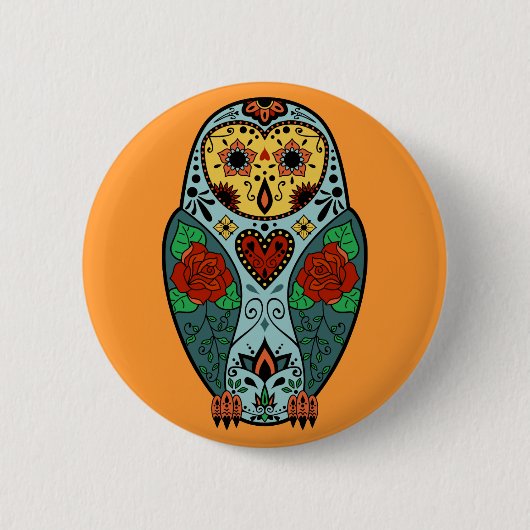 Suikerknol Ronde Button 5,7 Cm (Voorkant)