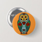 Suikerknol Ronde Button 5,7 Cm (Voorkant /achterkant)