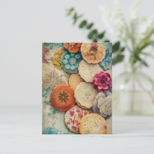 Suikerkoekjes Briefkaart (Staand voorkant)