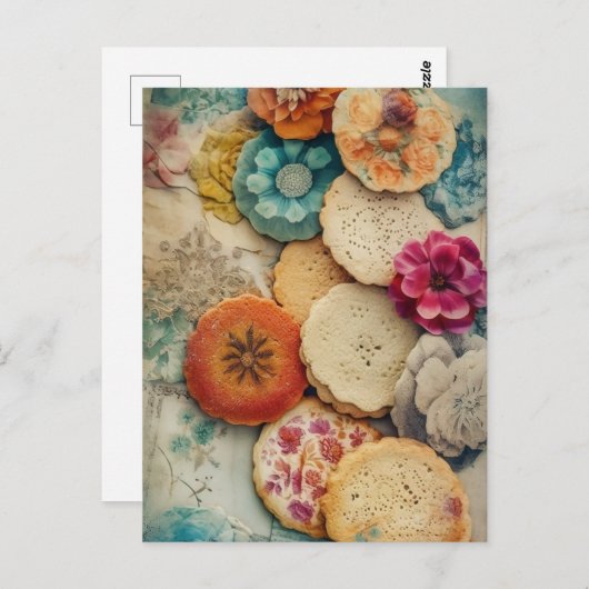 Suikerkoekjes Briefkaart (Voorkant / Achterkant)