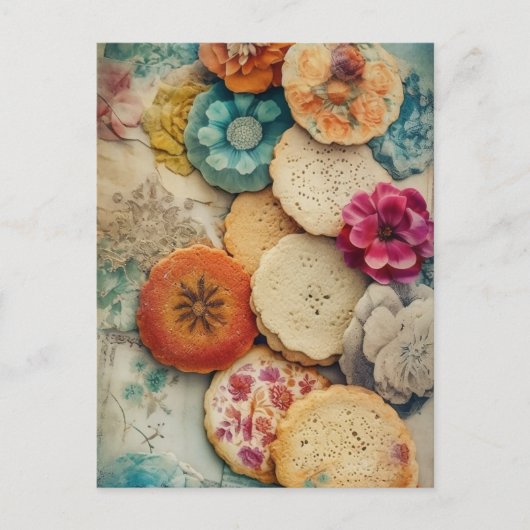 Suikerkoekjes Briefkaart (Voorkant)