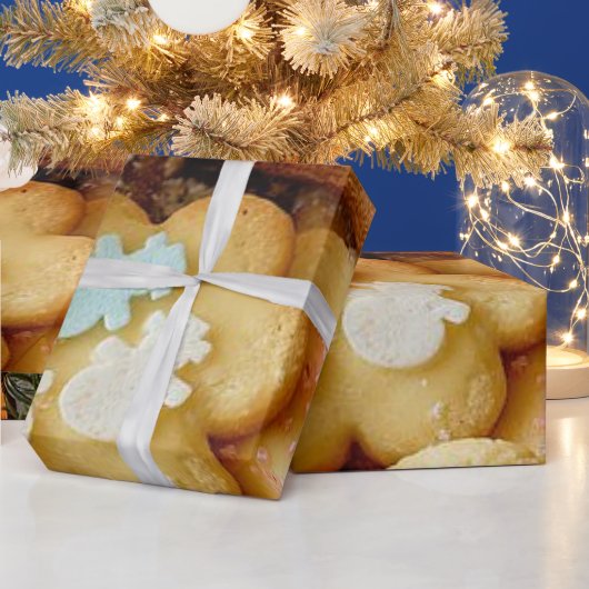 Suikerkoekjes Cadeaupapier (Feestdagen)