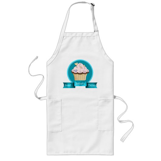 Suikerkoekjes Schort voor aangepaste bakkerij (Voorkant)