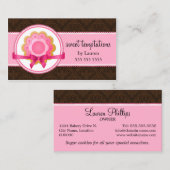 Suikerkoekjes Visitekaartje (Voorkant / Achterkant)