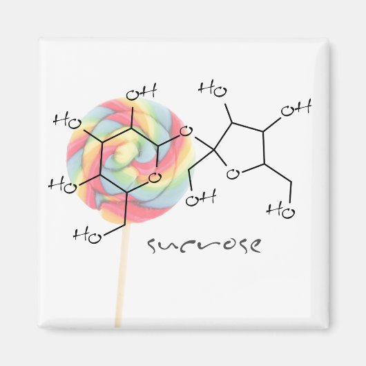 Suikerkoorts Magneet (Voorkant)