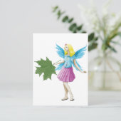 Suikermaasboom, melkveeg, leder briefkaart (Staand voorkant)