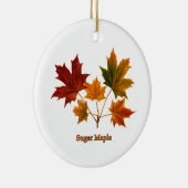 Suikermaffelbladeren Keramisch Ornament (Rechts)