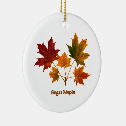 Suikermaffelbladeren Keramisch Ornament (Rechts)