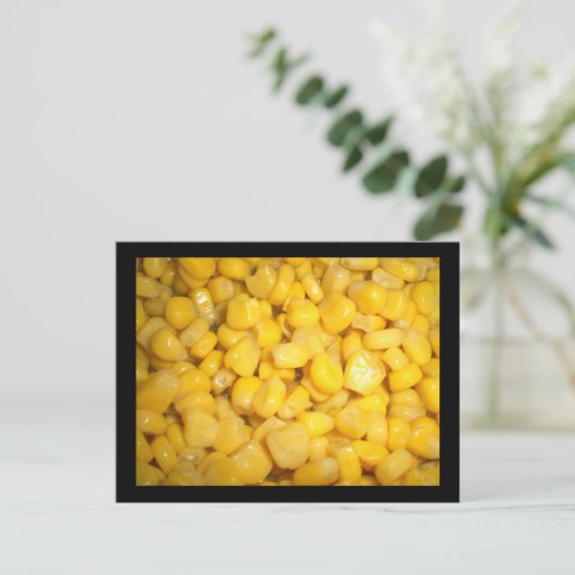 suikermaïs briefkaart (Staand voorkant)