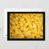 suikermaïs briefkaart (Voorkant / Achterkant)