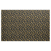 Suikermaïs op zwart stof (Fat Quarter)