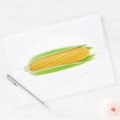 Suikermaïs Ovale Sticker (Envelop)