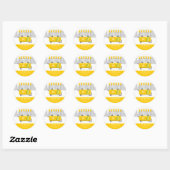 Suikermaïs Ronde Sticker (Vel)