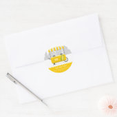 Suikermaïs Ronde Sticker (Envelop)