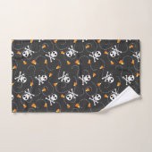 Suikermaïs, Schedels en Kruisbeenderen Bad Handdoek (Handdoek)