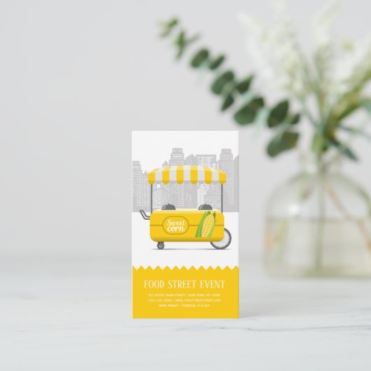 Suikermaïs Visitekaartje (Staand voorkant)