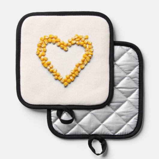 suikermaïshart pannenlap (Voorkant / Achterkant)