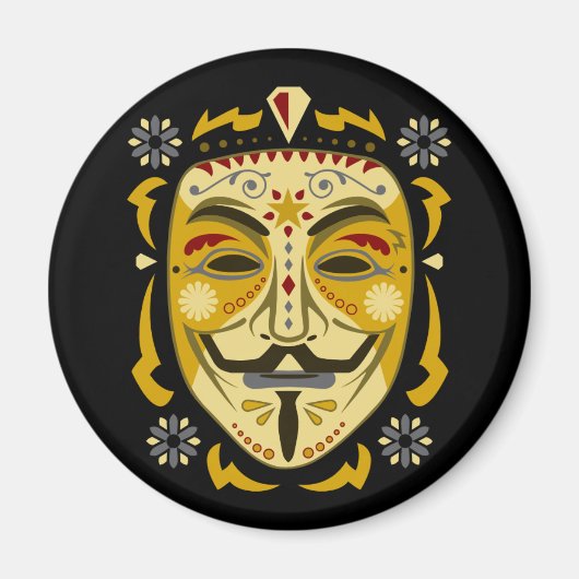 Suikermasker Magneet (Voorkant)