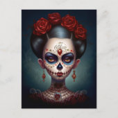 Suikermederdag van de dood briefkaart (Voorkant)