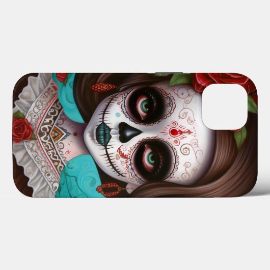 Suikermederdag van de dood Case-Mate iPhone case (Achterkant (horizontaal))