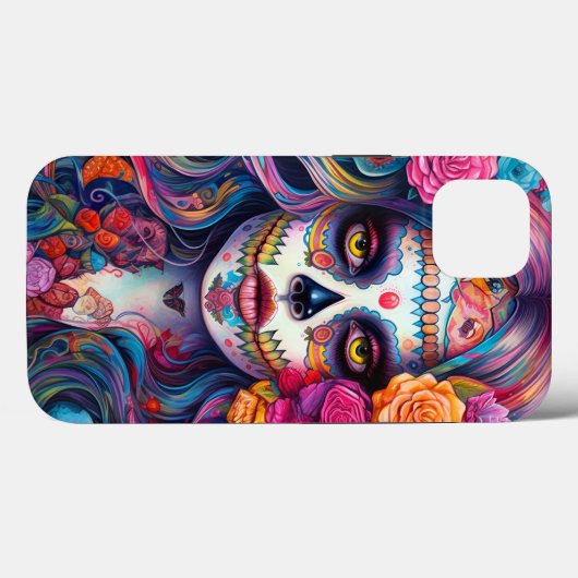 Suikermederdag van de dood Case-Mate iPhone case (Achterkant (horizontaal))