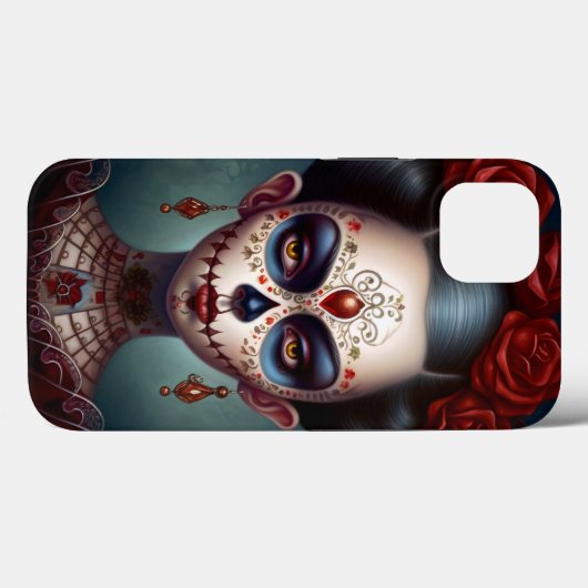 Suikermederdag van de dood Case-Mate iPhone case (Achterkant (horizontaal))