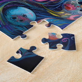 Suikermederdag van de dood legpuzzel (Zijkant)