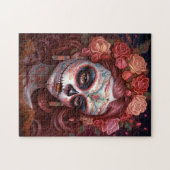 Suikermederdag van de dood legpuzzel (Horizontaal)