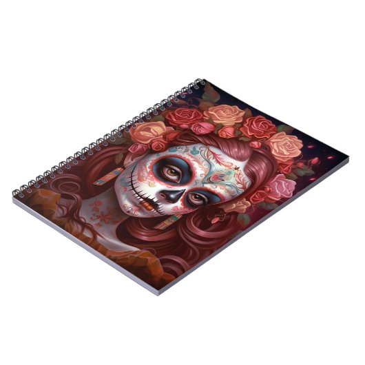 Suikermederdag van de dood notitieboek (Linkerzijde)