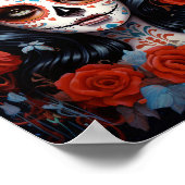 Suikermederdag van de dood poster (Hoek)