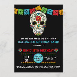 Suikermeeuw, dag van de dood, zwart kaart