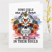 Suikermeeuwen worden net geboren met het strand T- Kaart (Gele Bloem)