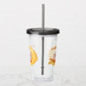 Suikernachos-maïschips surfende cartoon acryl drinkbeker (Rechts)