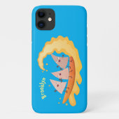 Suikernachos-maïschips surfende cartoon Case-Mate iPhone case (Achterkant)
