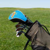 Suikernachos-maïschips surfende cartoon golfheadcover (Insitu)