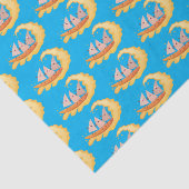 Suikernachos-maïschips surfende cartoon tissuepapier (Detail)