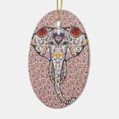 Suikerolifant Keramisch Ornament (Links)