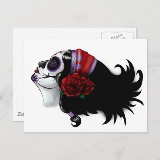 Suikerontwerp Briefkaart (Voorkant / Achterkant)