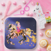 Suikerpaard en Bord van damespapier (Feest)