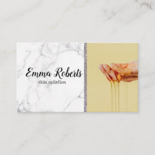 Suikerpasta Haarverwijdering Huidepilatie Visitekaartje