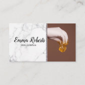 Suikerpasta Haarverwijdering Huidepilatie Visitekaartje (Voorkant)