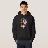Suikerpinguïn Hoodie (Voorkant volledig)