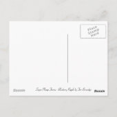 Suikerplamboes - Blauwbes - rimpel Briefkaart (Achterkant)