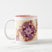 Suikerplassen - Fractal Tweekleurige Koffiemok (Links)