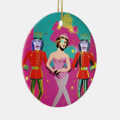 Suikerplemen, met dubbele steek keramisch ornament (Rechts)