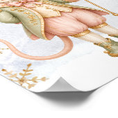 Suikerprinses Fee Muizenkoning Peperkoek Welkom Poster (Hoek)
