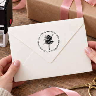 Suikerprinses Kerst Retouradres Zelfinktende Stempel