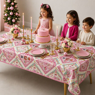 Suikerprinsesfee Notenkraker Kerstbaljurk Draai Tafelkleed